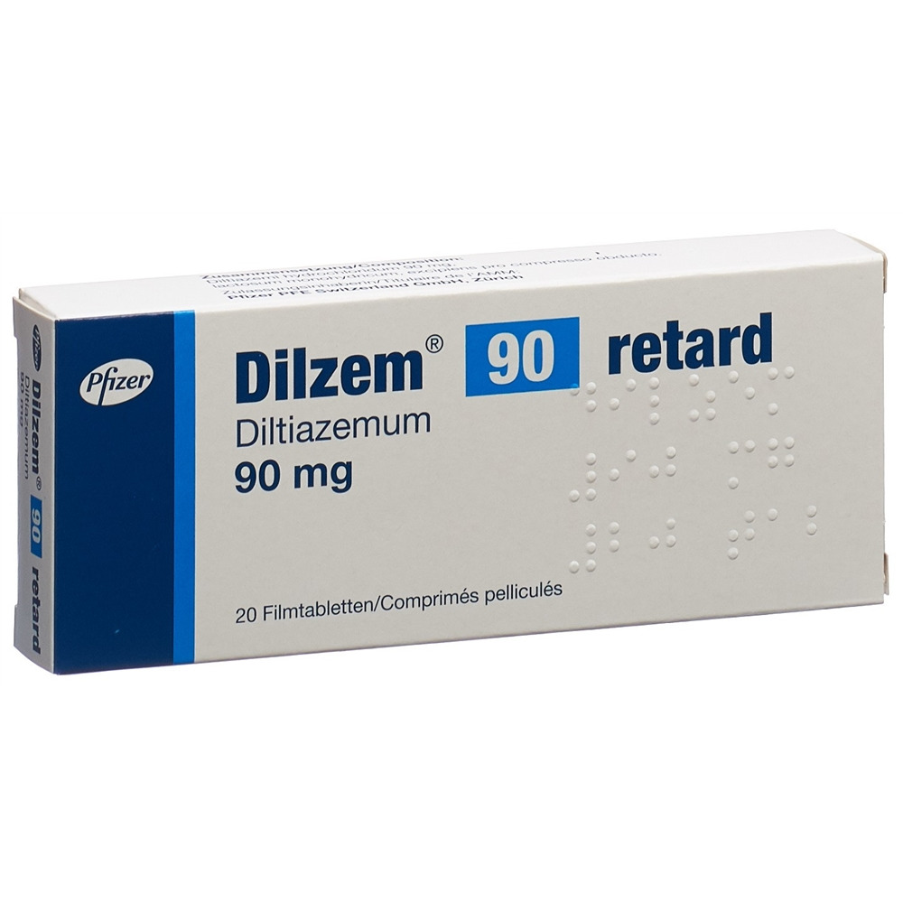 DILZEM Retard cpr pell ret 90 mg 20 pce