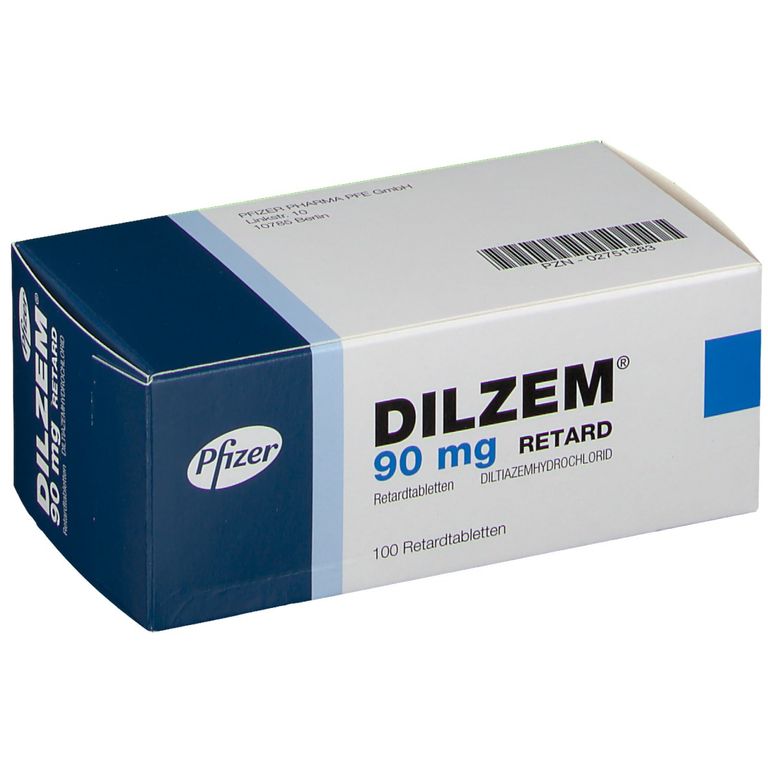 DILZEM Retard cpr pell ret 90 mg 20 pce