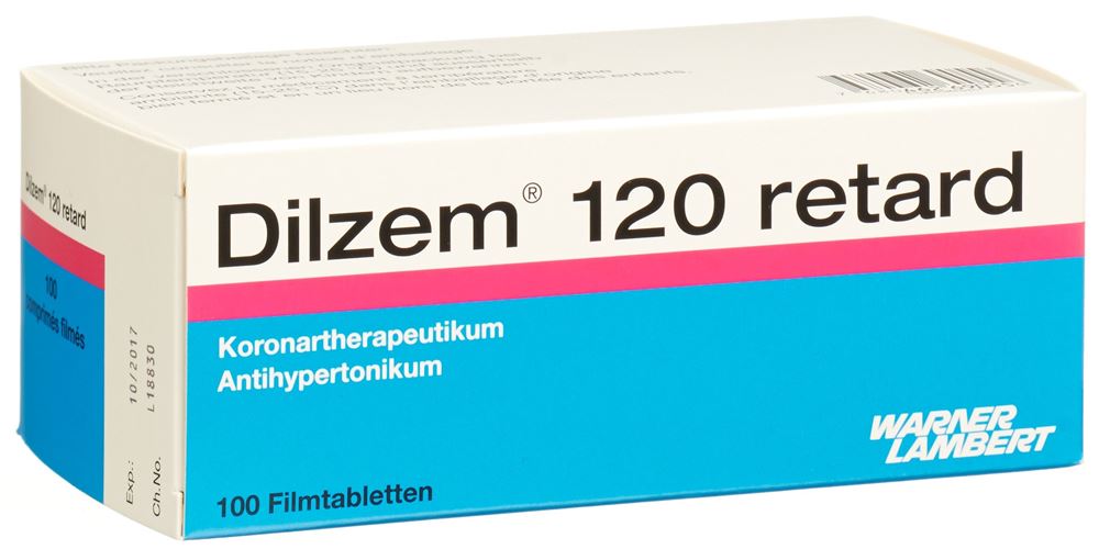 Dilzem 120 mg retard, Retardtabletten