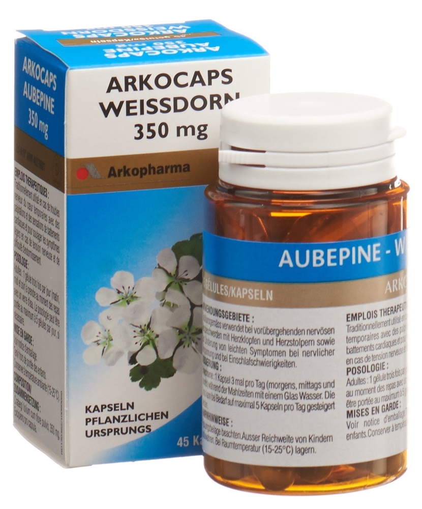 Arkocaps Aubépine 350 mg, gélules