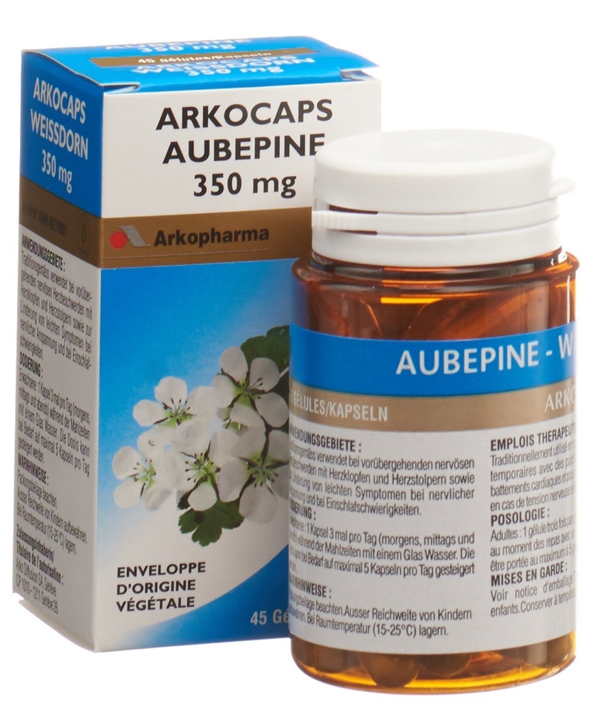 Arkocaps Aubépine 350 mg, gélules