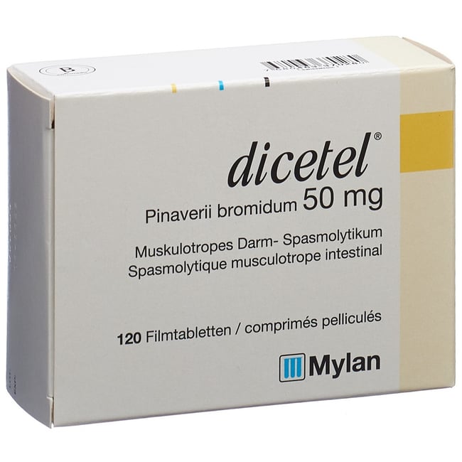 DICETEL cpr pell 50 mg 120 pce