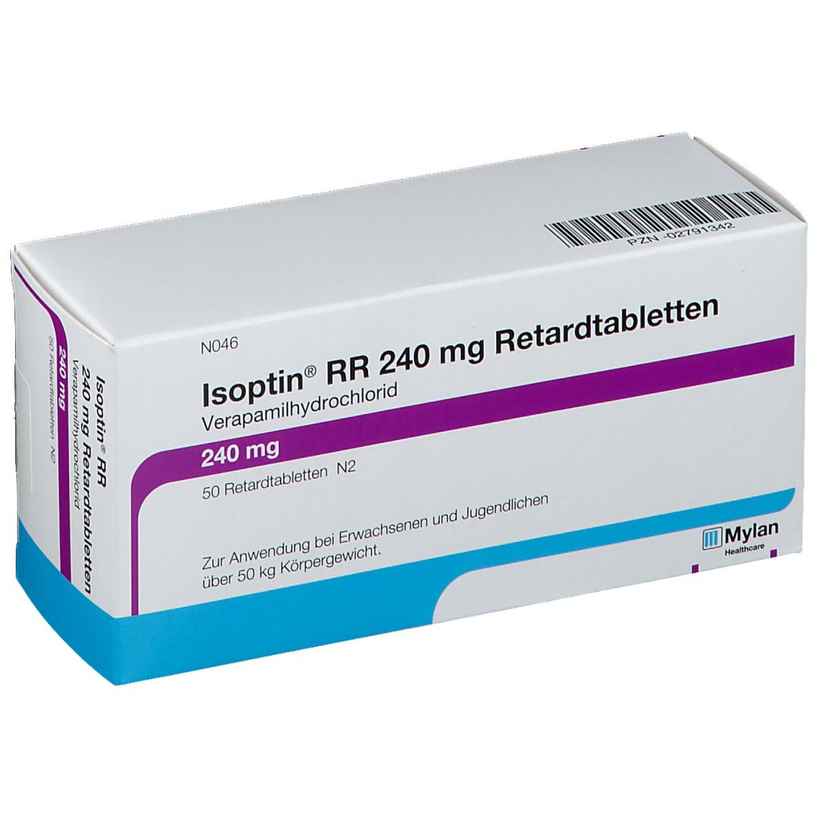 ISOPTIN RR retard cpr pell ret 240 mg 30 pce