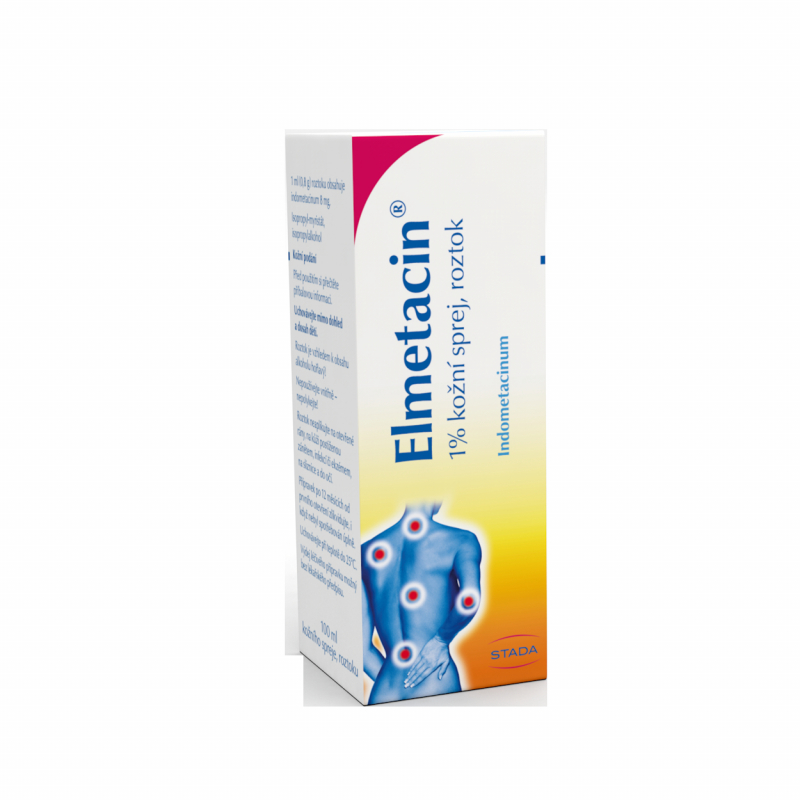 ELMETACIN sol 1 % spr 100 ml