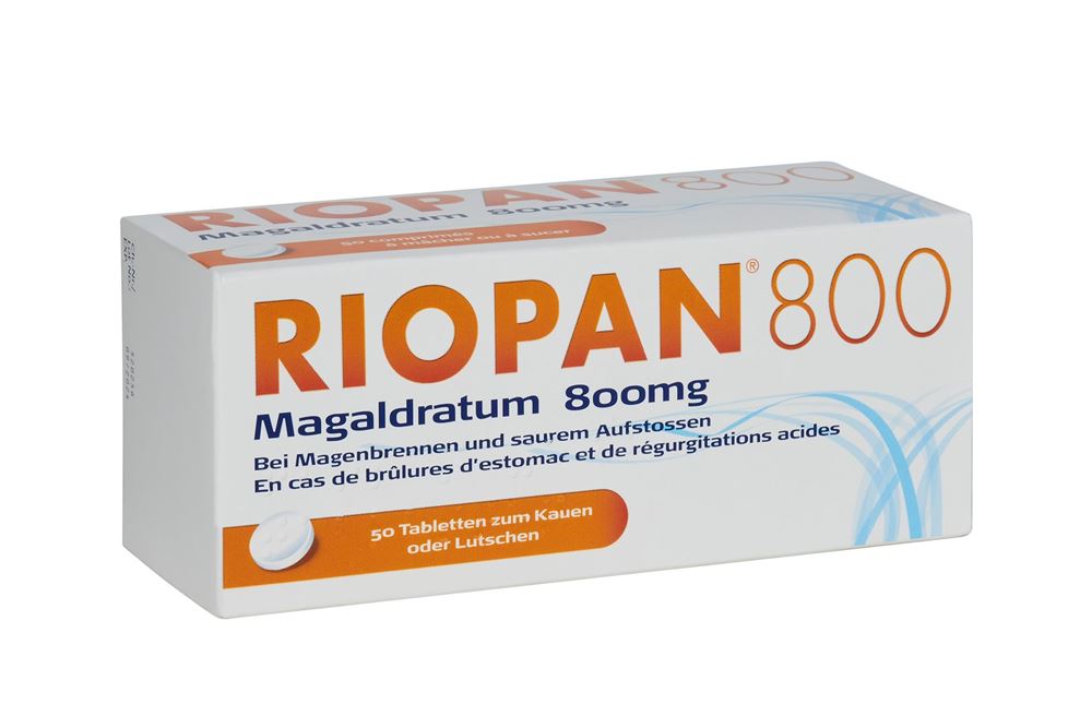 RIOPAN cpr 800 mg 50 pce