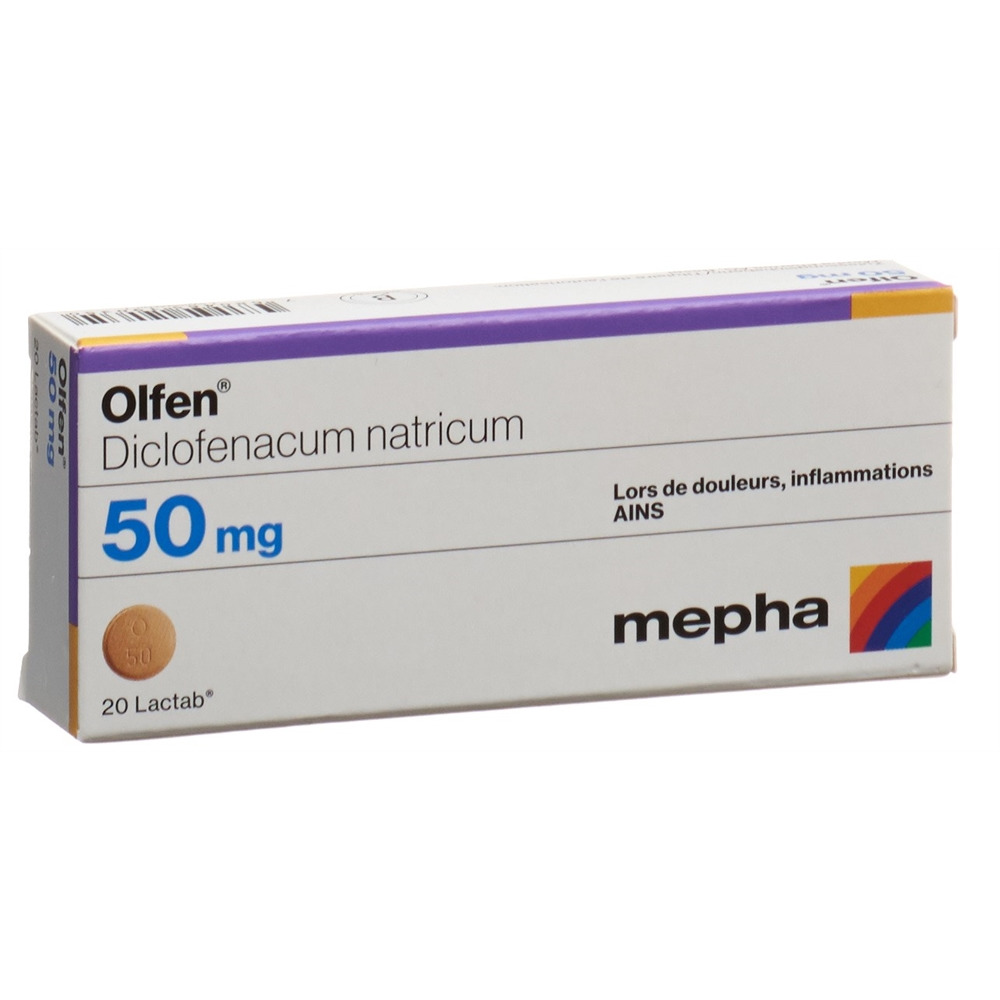 OLFEN Lactab 50 mg 20 pce