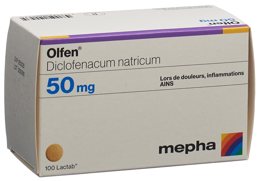 OLFEN Lactab 50 mg 100 pce