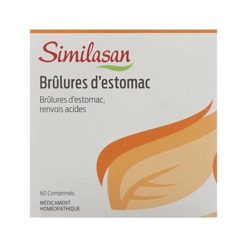 SIMILASAN Brûlures d'estomac cpr 60 pce