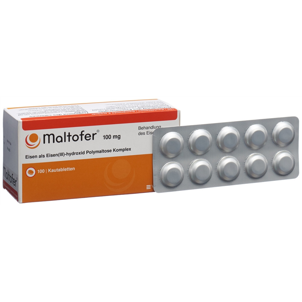 MALTOFER cpr croquer 100 mg 100 pce