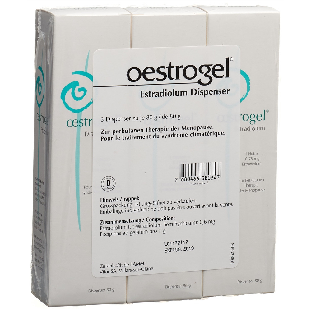 OESTROGEL gel dispenser 80 g