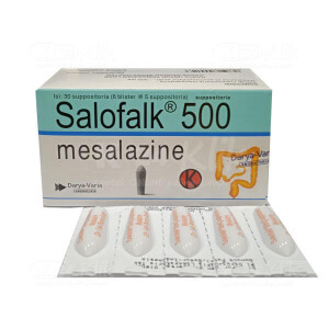 SALOFALK supp 500 mg 20 pce