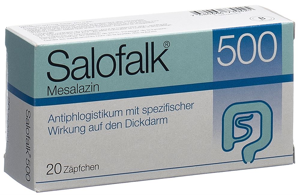 Salofalk 500, Zäpfchen