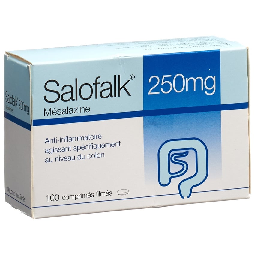 SALOFALK cpr pell 250 mg 100 pce