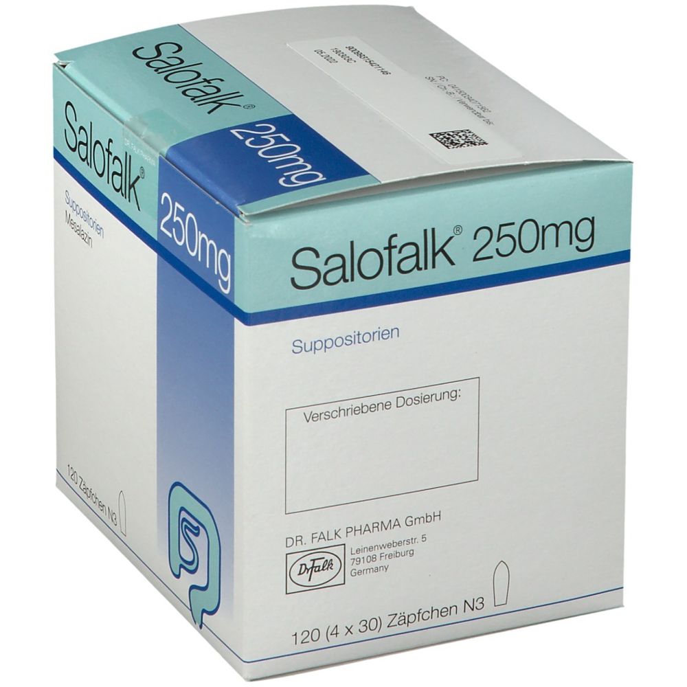 SALOFALK cpr pell 250 mg 100 pce