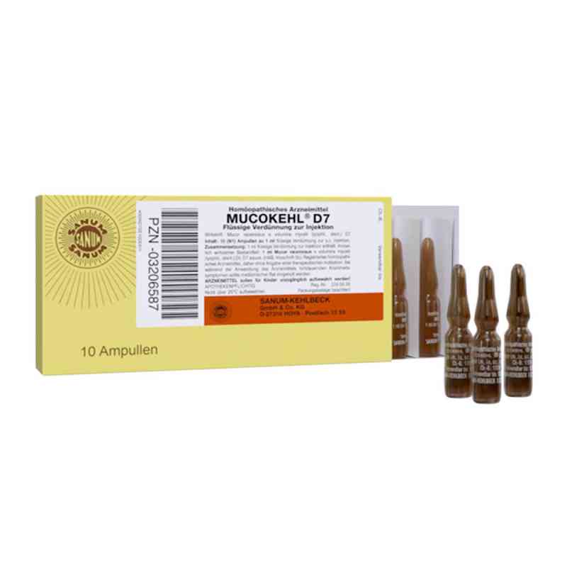 MUCOKEHL sol inj 7 D 10 amp 1 ml