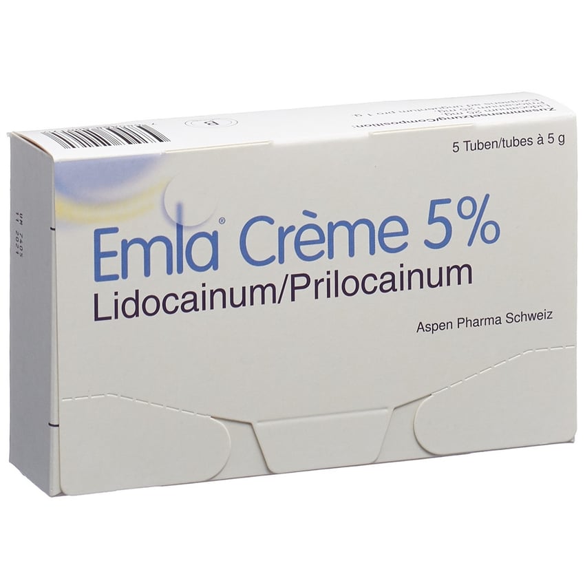 EMLA crème 5 % 5 tb 5 g