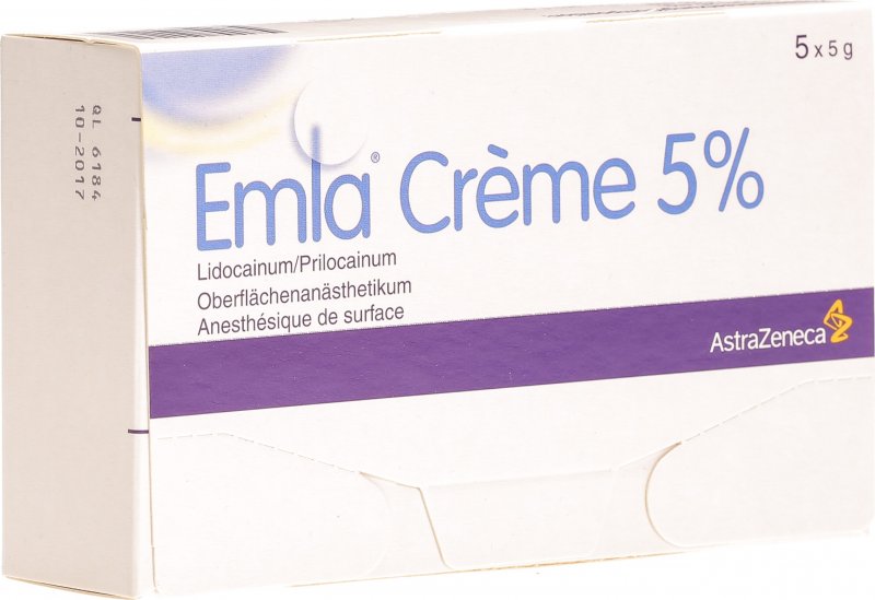 EMLA crème 5 % 5 tb 5 g