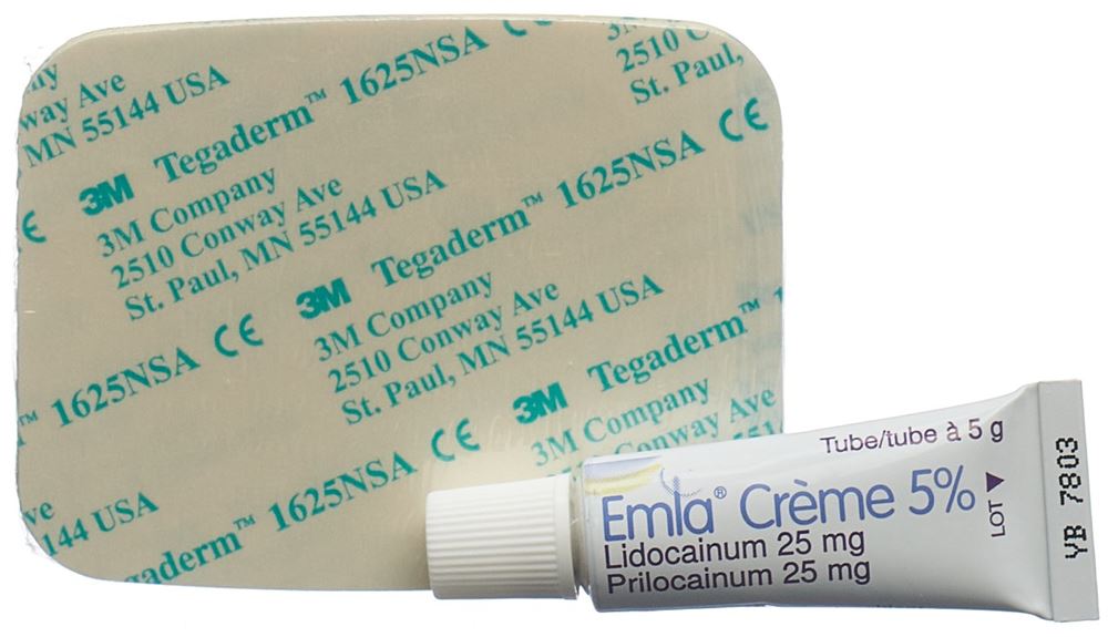 EMLA crème 5 % 5 tb 5 g