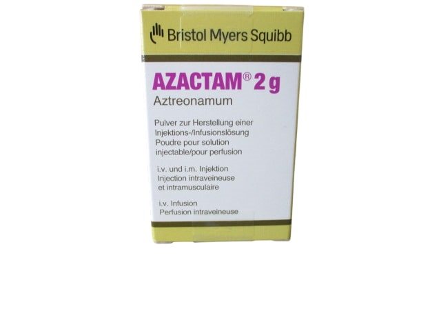 Azactam 2 g, poudre pour solution injectable/pour perfusion
