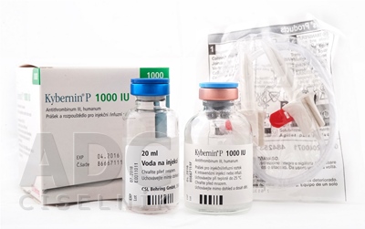 KYBERNIN P subst sèche 1000 UI c solv fl