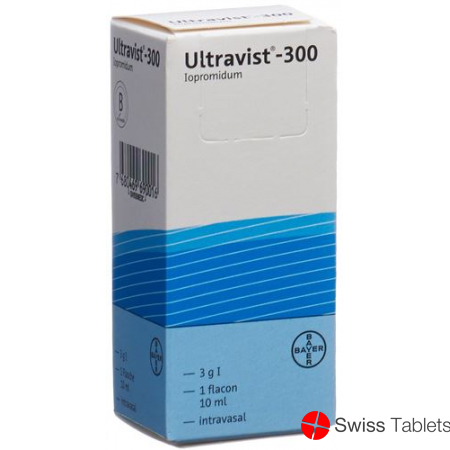 ULTRAVIST sol inj 300 mg/ml 100ml 10 fl 100 ml