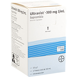 ULTRAVIST sol inj 300 mg/ml 500ml 8 fl 500 ml