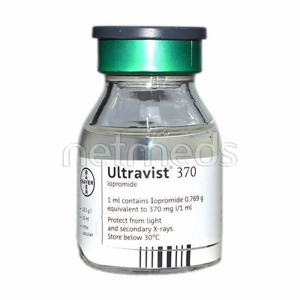 ULTRAVIST sol inj 370 mg/ml 200ml fl 200 ml