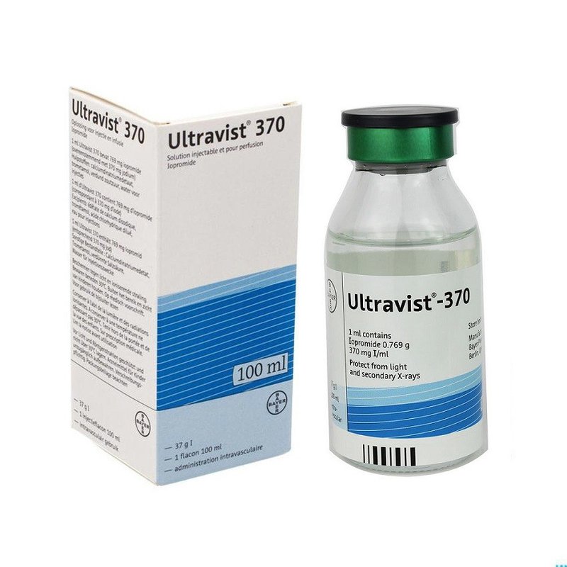 ULTRAVIST sol inj 370 mg/ml 200ml 10 fl 200 ml