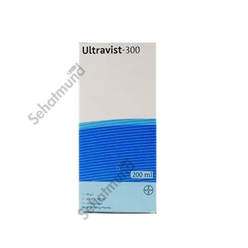 Ultravist 300, sol inj 300 mg , fl 200 ml (ancien)