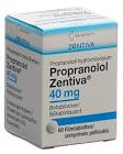 PROPRANOLOL Zentiva cpr pell 40 mg bte 60 pce