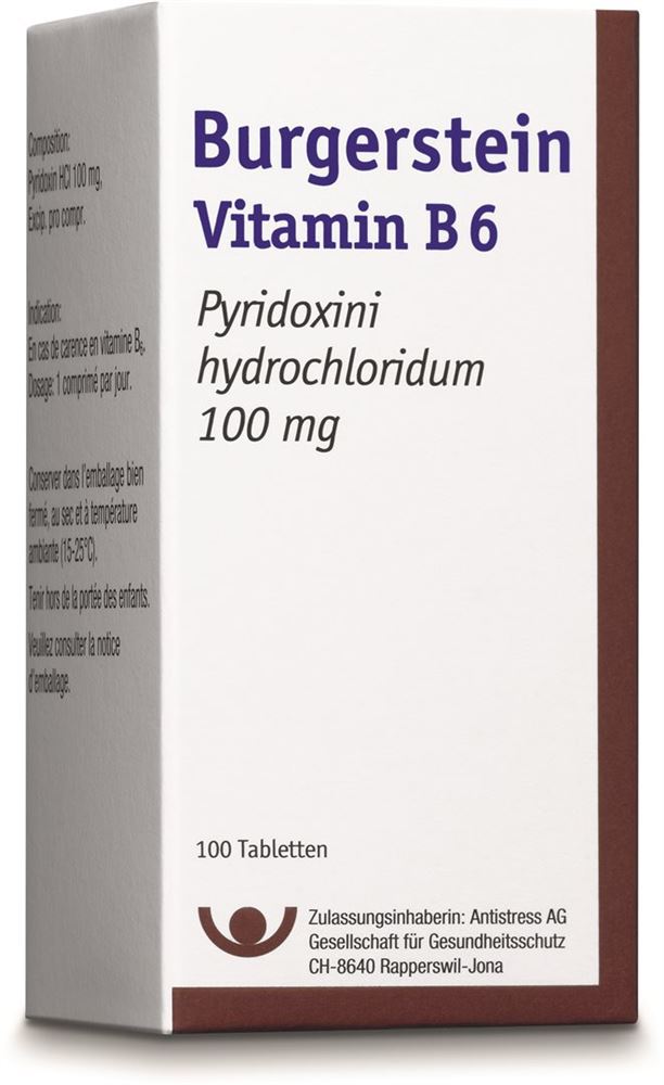 Burgerstein Vitamin B6, Filmtabletten