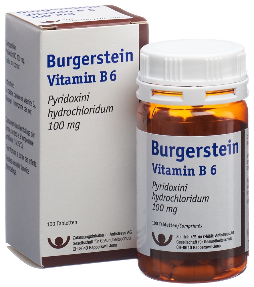 Burgerstein Vitamin B6, Filmtabletten