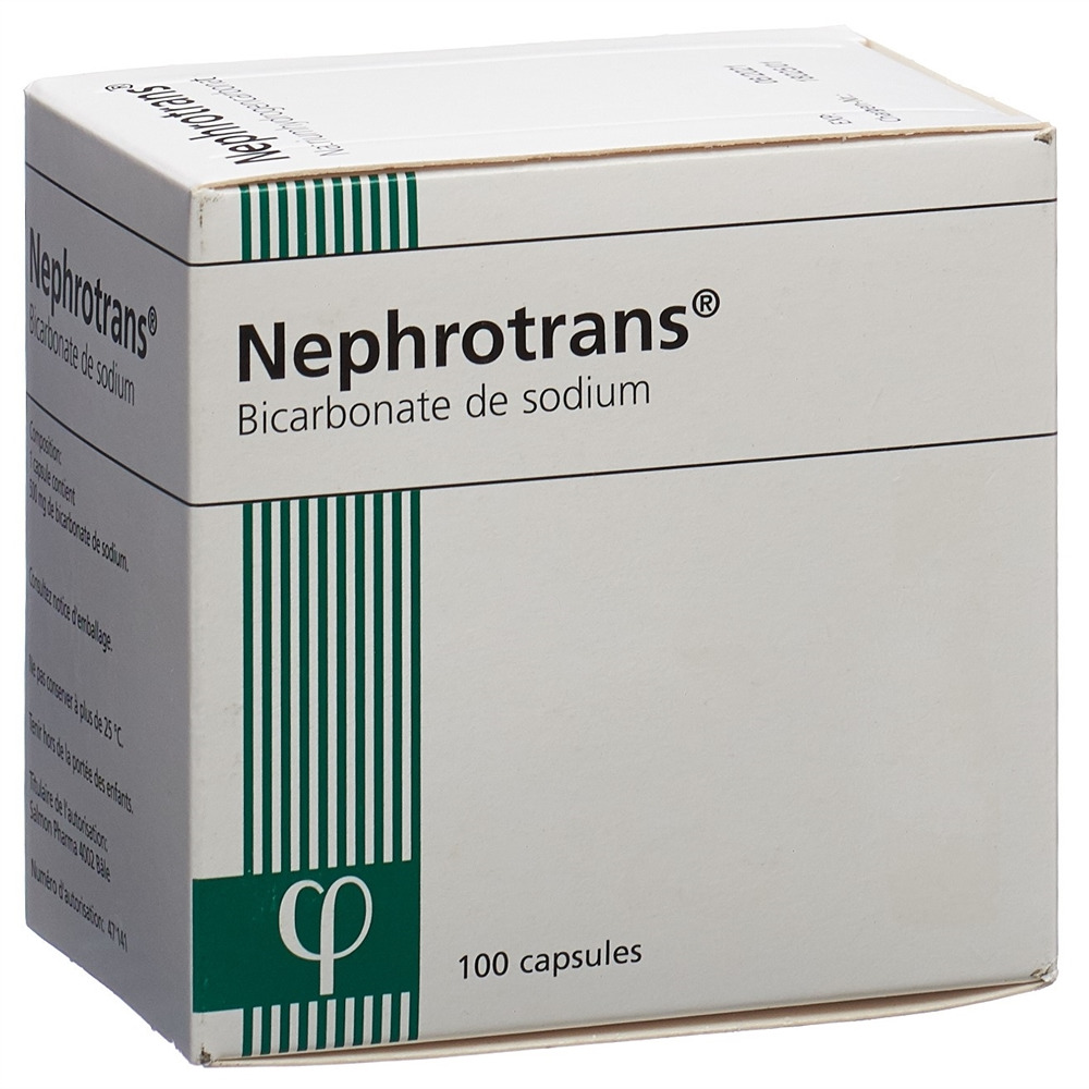 Nephrotrans 500 mg, magensaftresistente Weichkapseln