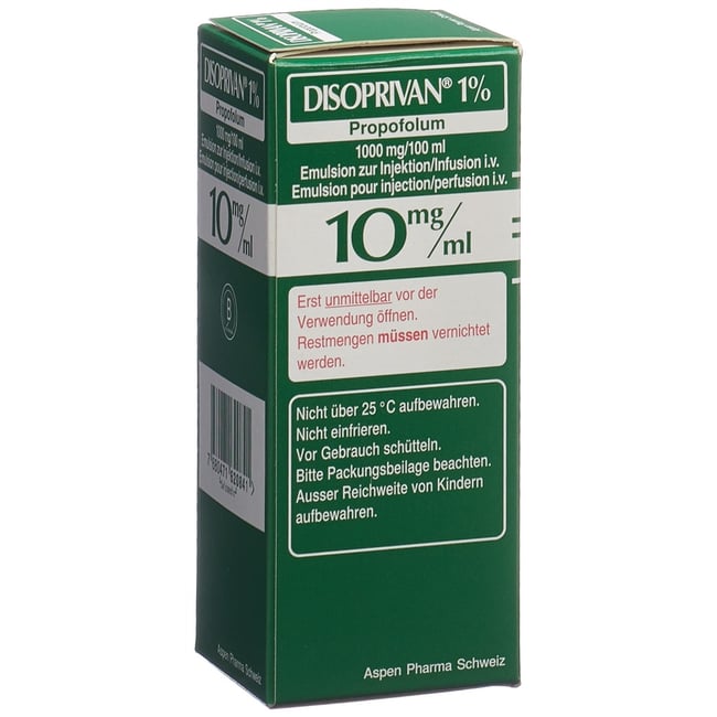 DISOPRIVAN 1% 1 g/100ml flac 100 ml