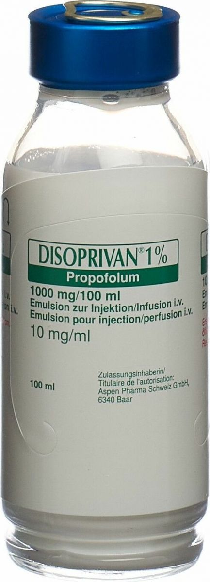 DISOPRIVAN 1% 1 g/100ml flac 100 ml