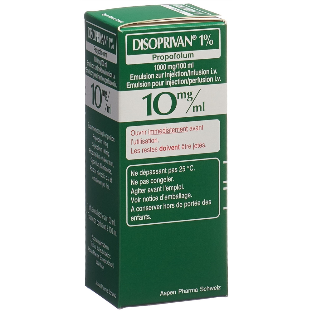 DISOPRIVAN 1% 1 g/100ml flac 100 ml