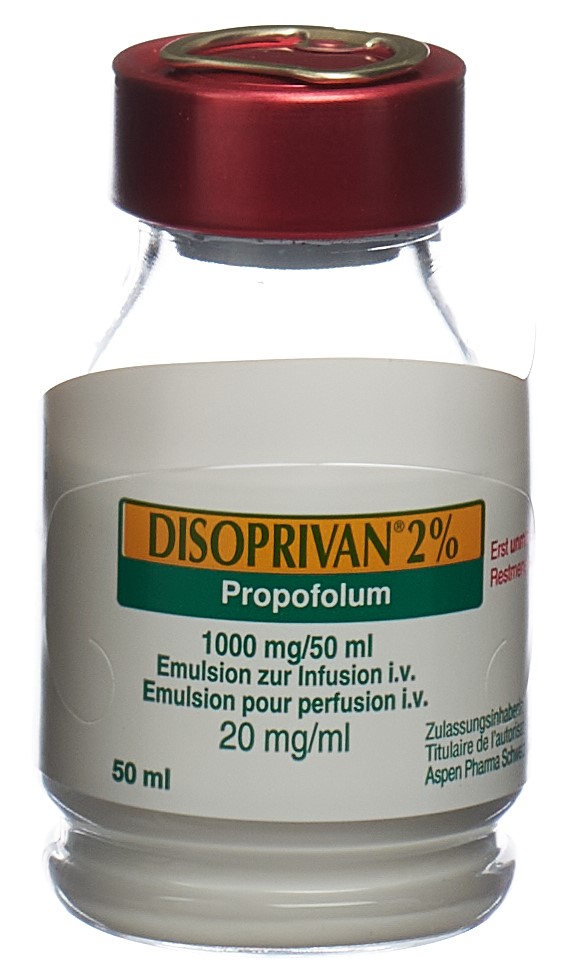 DISOPRIVAN 2% 1 g/50ml flac 50 ml