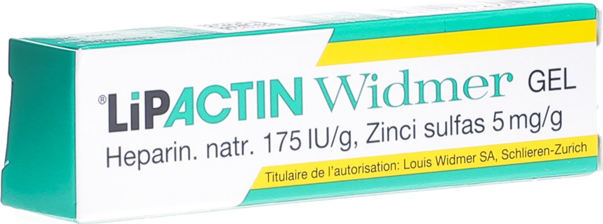 LIPACTIN gel Widmer tb 5 g