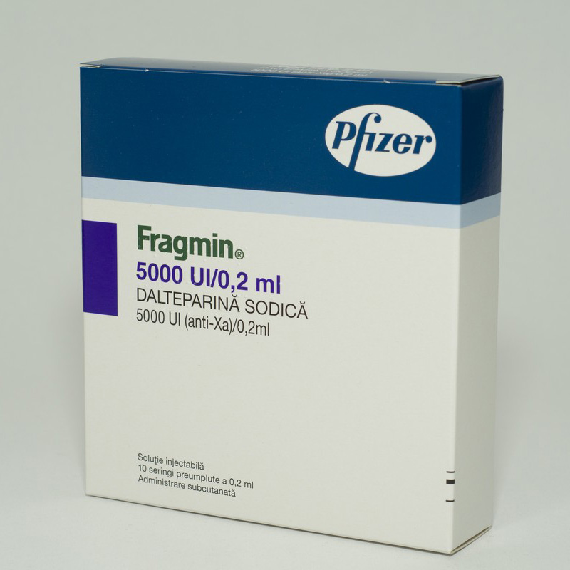 FRAGMIN sol inj 5000 UI/0.2ml 10 ser pré 0.2 ml