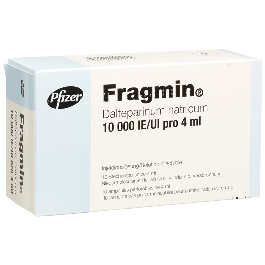 FRAGMIN sol inj 10000 UI/0.4ml 5 ser pré 0.4 ml
