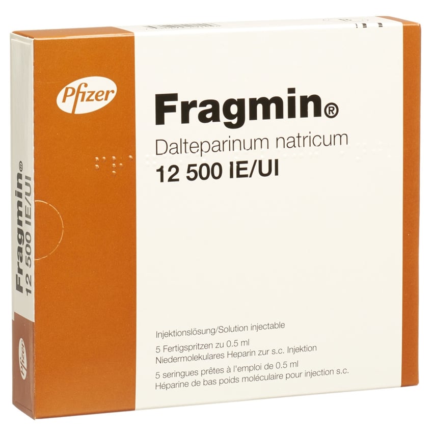 FRAGMIN sol inj 12500 UI/0.5ml 5 ser pré 0.5 ml