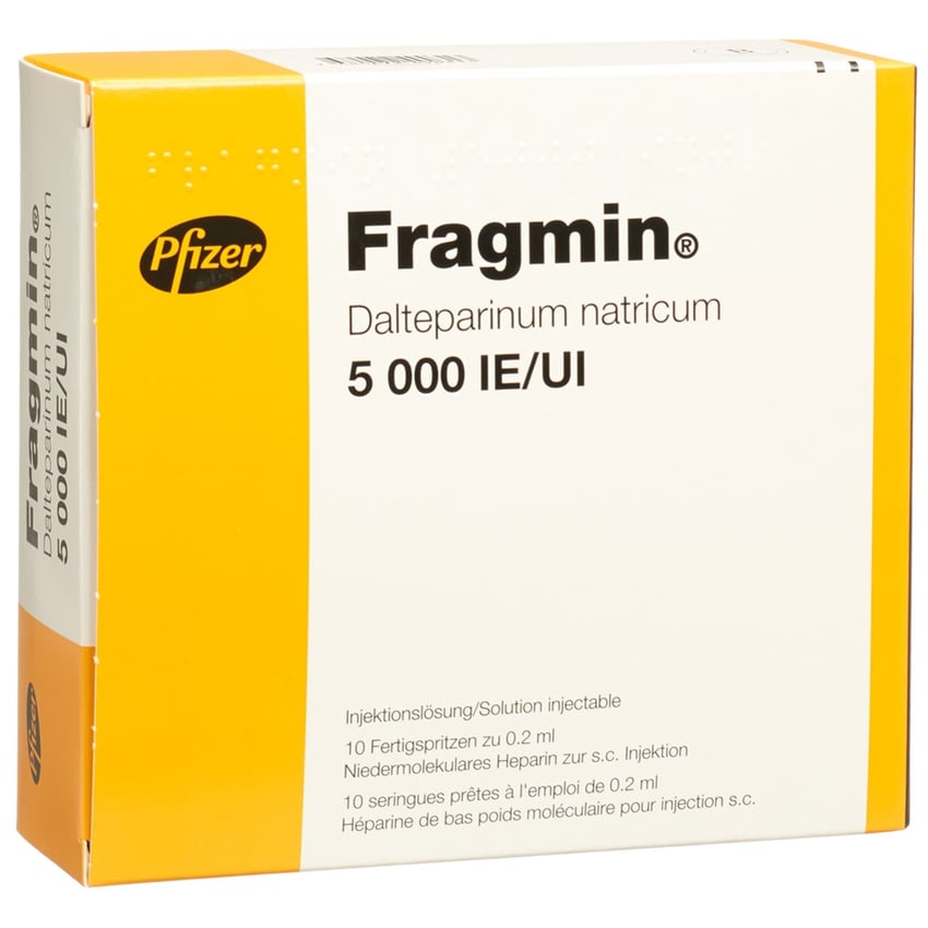 FRAGMIN sol inj 5000 UI/0.2ml 2 ser pré 0.2 ml