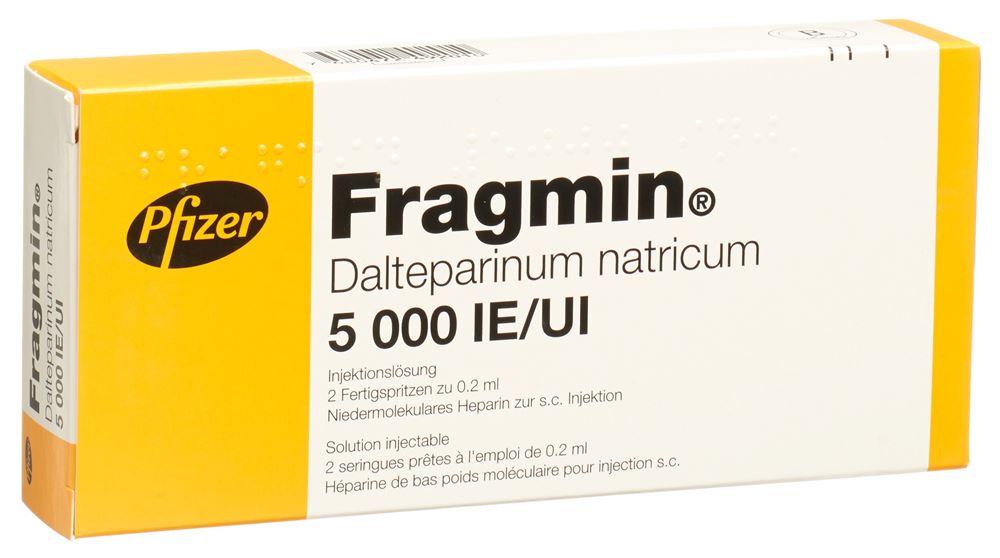 Fragmin 5'000 I.E./0.2 mL, Injektionslösung