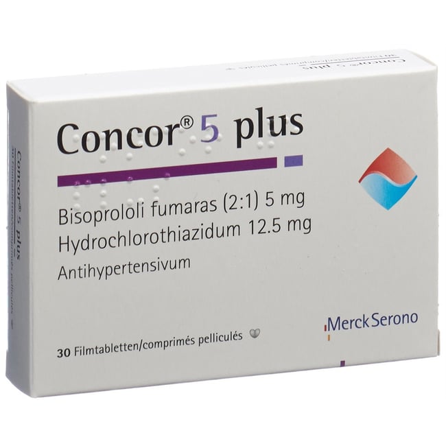 CONCOR cpr pell 5 mg 30 pce