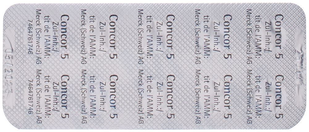 Concor 5, Filmtabletten