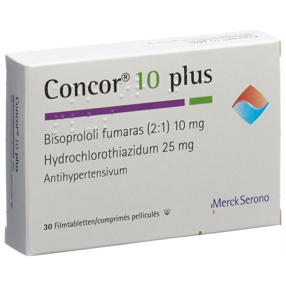 CONCOR cpr pell 10 mg 30 pce