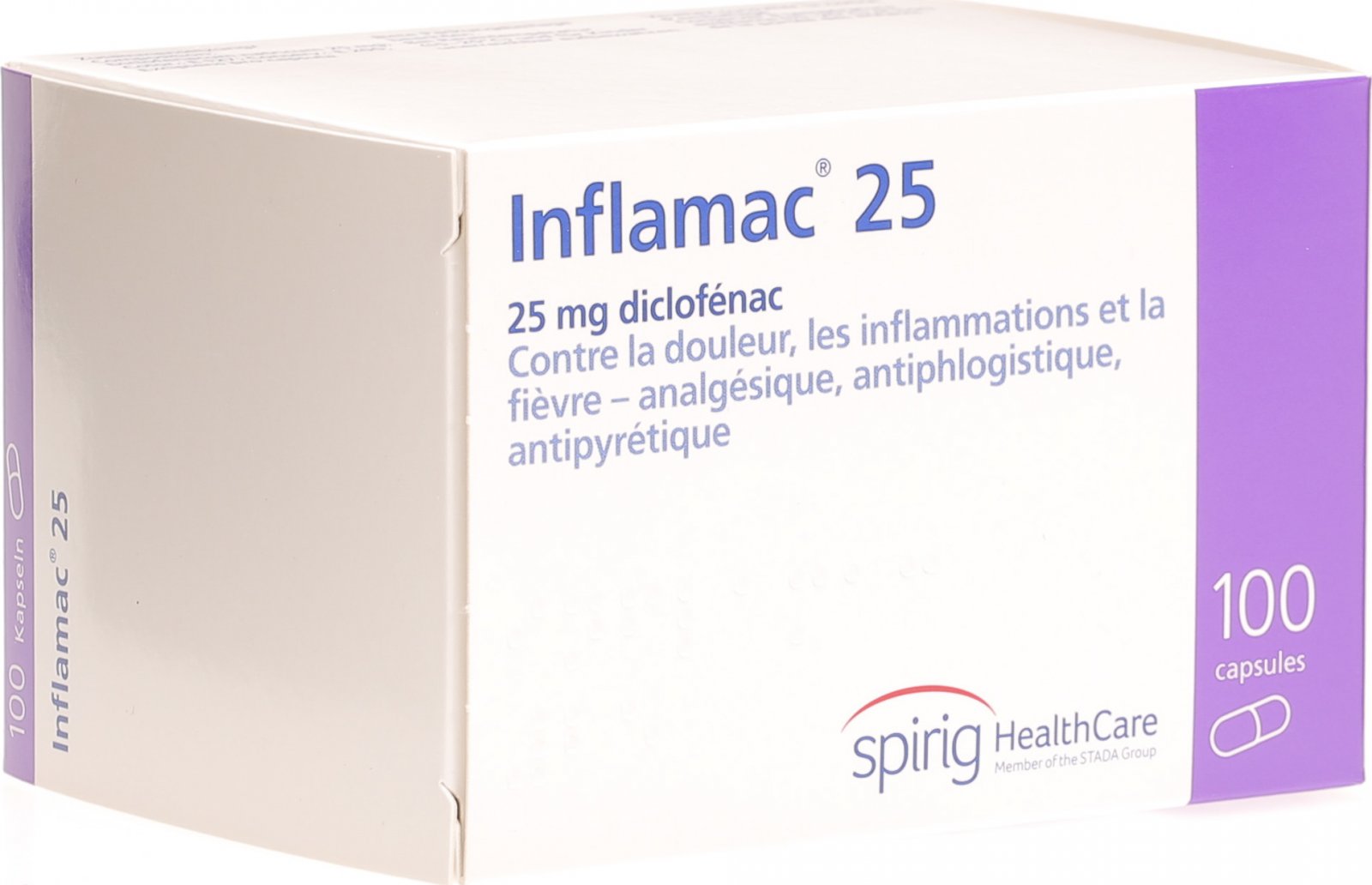 INFLAMAC caps 25 mg 100 pce