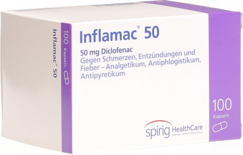 INFLAMAC caps 50 mg 100 pce