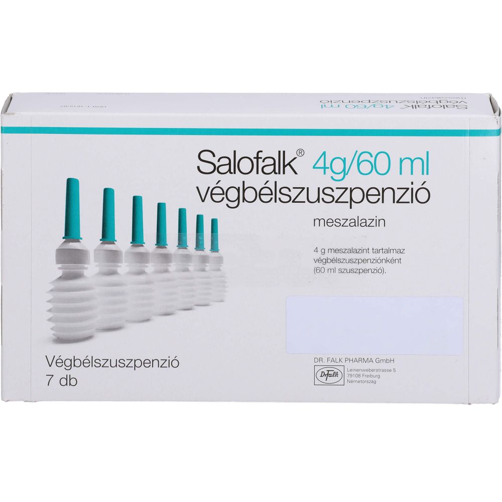 SALOFALK lavements 4 g 7 pce