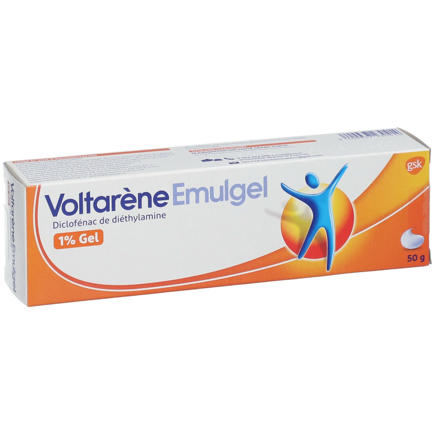 VOLTAREN émulgel 1 % tb 50 g